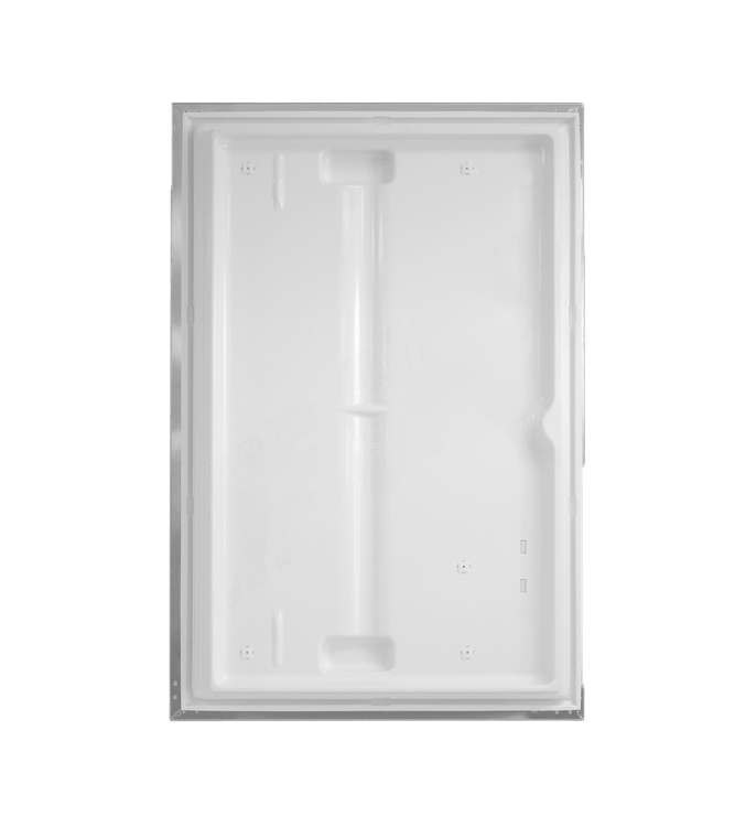 13094917SQ - Genuine OEM Whirlpool Refrigerator Freezer Door, Stainless Steel